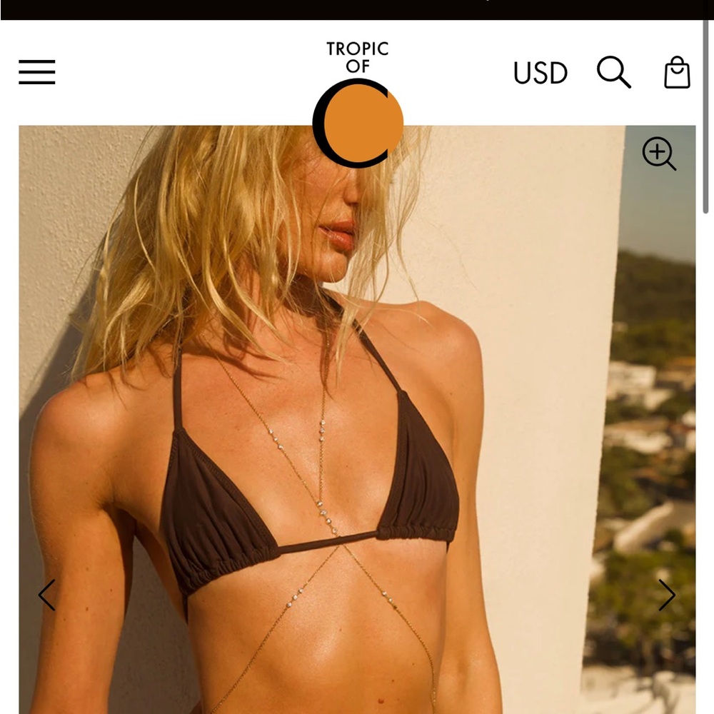 Tropic of C Praia Top black